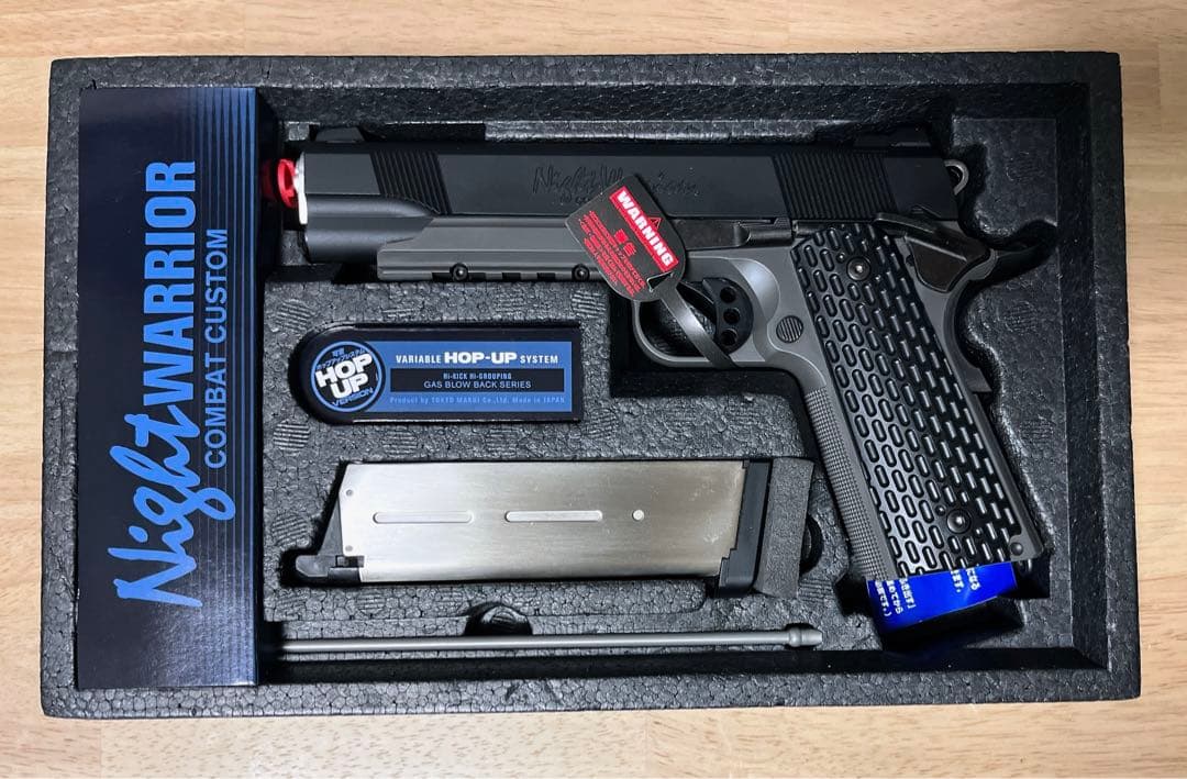 東京マルイ 1911 CUSTOM NIGHT WARRIOR ナイトウォーリア