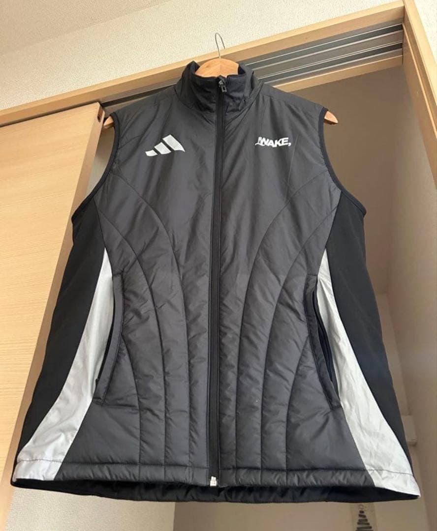 ウォーキング・ランニングウェア WAKE Sapporo adidas puff vest XL