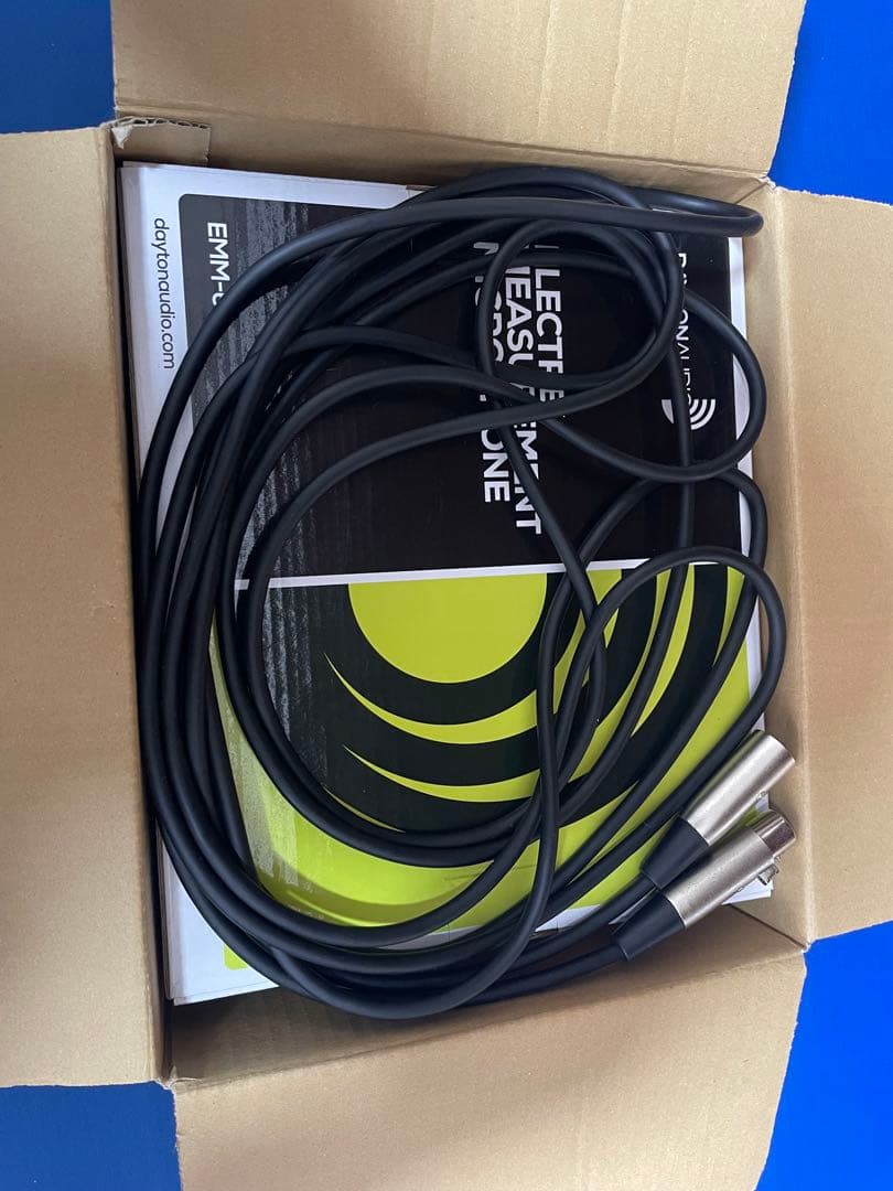 dayton audio EMM-6 コンデンサーマイク