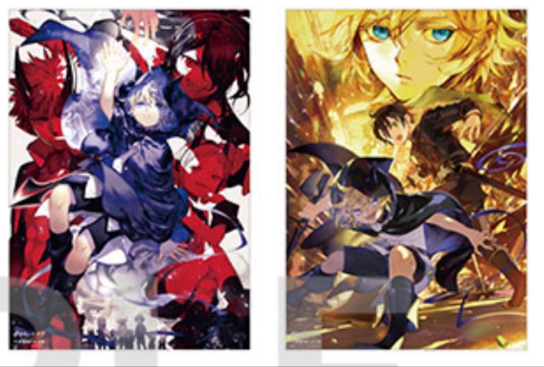 終わりのセラフ 10周年記念展 4枚セット ポスター 百夜 優一郎 ミカエラ