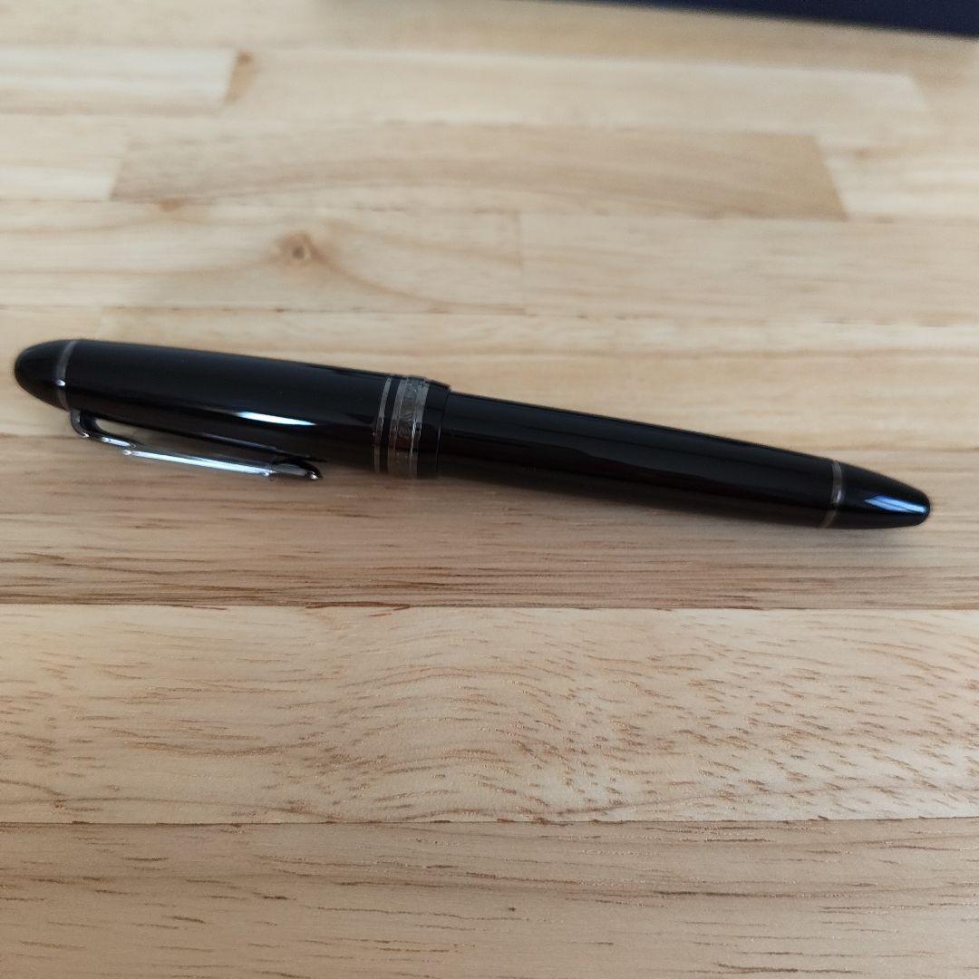 セーラー万年筆 ブラックラスター F 細字　21K