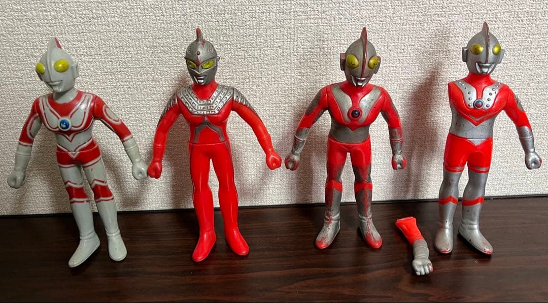 キングザウルスシリーズ ウルトラマン セブン ジャック ゾフィー ポピー ソフビ