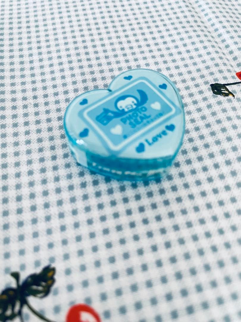 【未開封】希少☆レトロ　レモン社　ハートケース入り　ファンシー　消しゴム　日本製