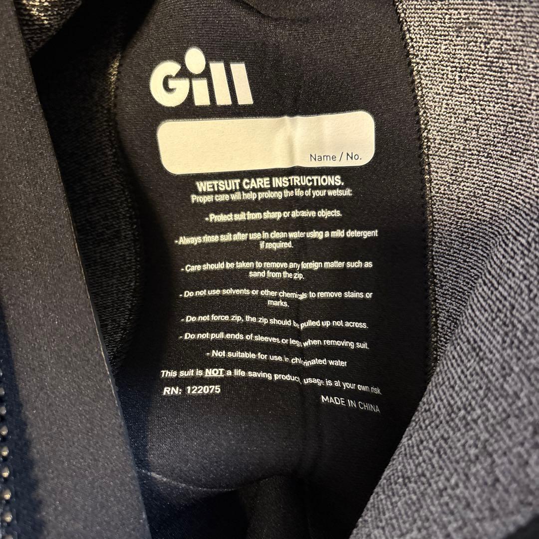 Gill ジュニアパシュートフルアームウェットスーツ JXL 160