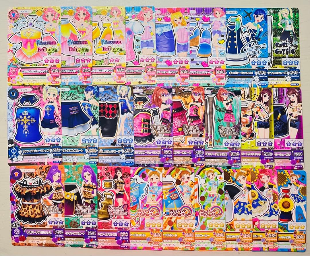 アイカツカード 2013 2014 ノーマル まとめ 170枚前後
