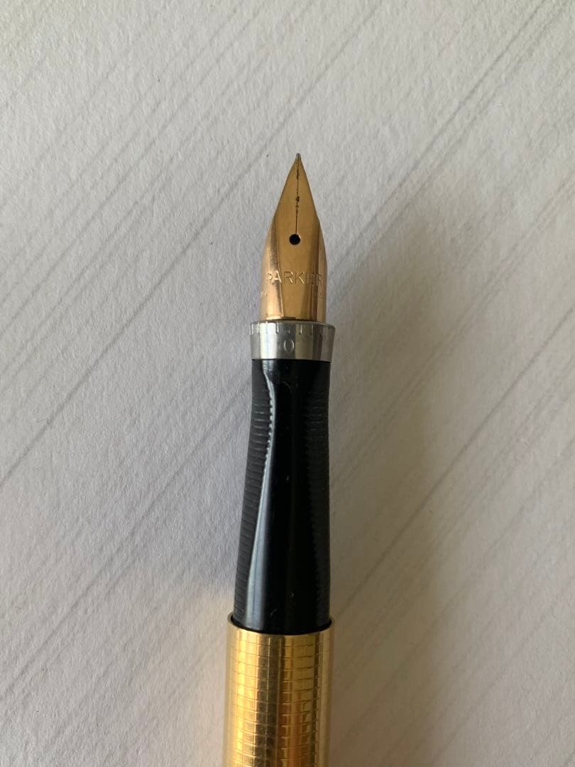 PARKER（パーカー） 75 万年筆 ゴールド 14K ペン先