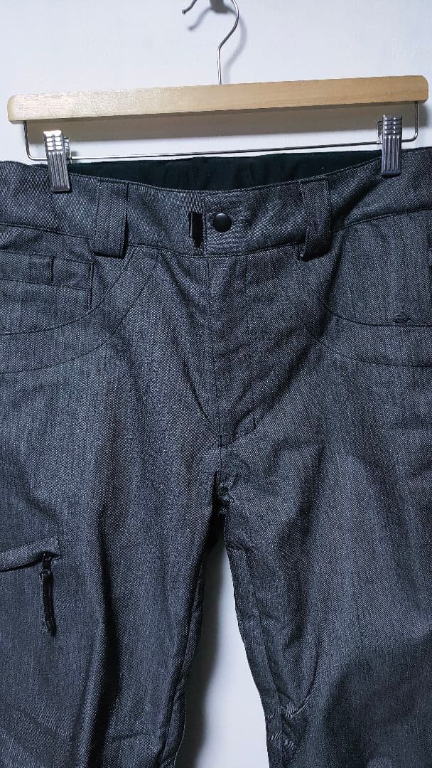 【686 ロクハチ】スノーボードウェアパンツ ズボン デニム柄 メンズ