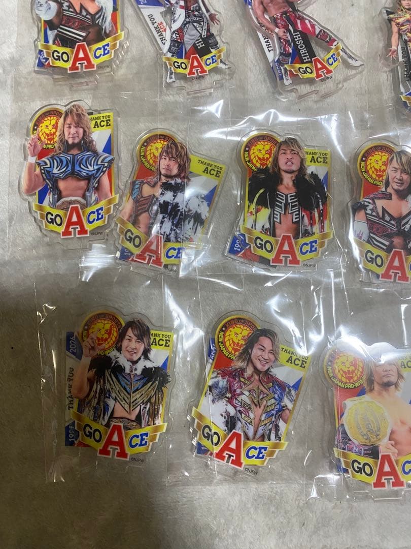新日本プロレス　棚橋弘至 アクリルスタンド33種セット　バラ売り可能