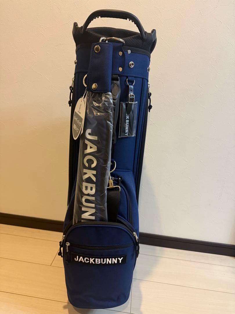 ジャックバニー　■軽量キャディーバッグ■ネイビー