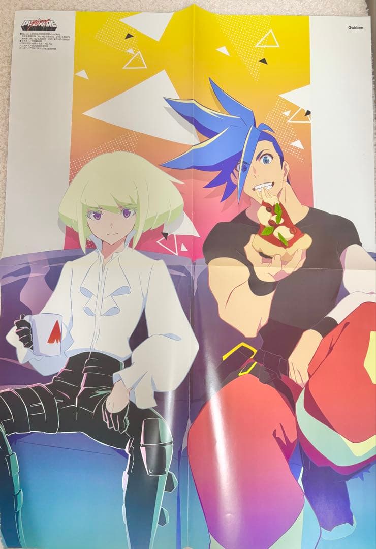 プロメア 限定特典 ぬいぐるみ フィギュア くじ ポスター ガロ リオ