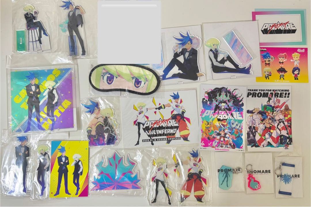 プロメア 限定特典 ぬいぐるみ フィギュア くじ ポスター ガロ リオ