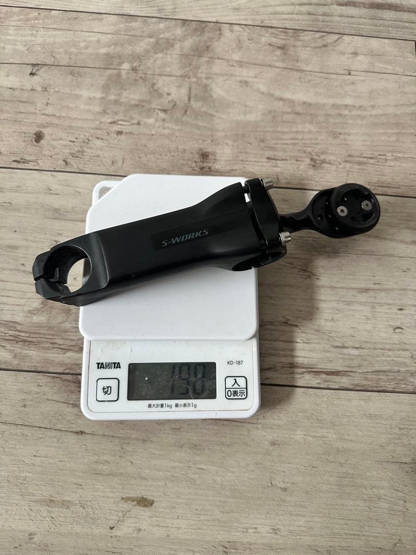 S-Works Tarmac Stem 110mm 6° マウント付属