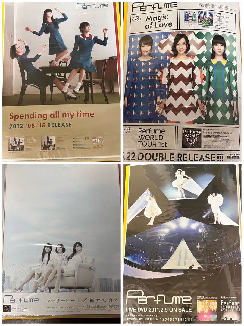Perfume ポスター　ポスター16枚　ポスターファイル付き