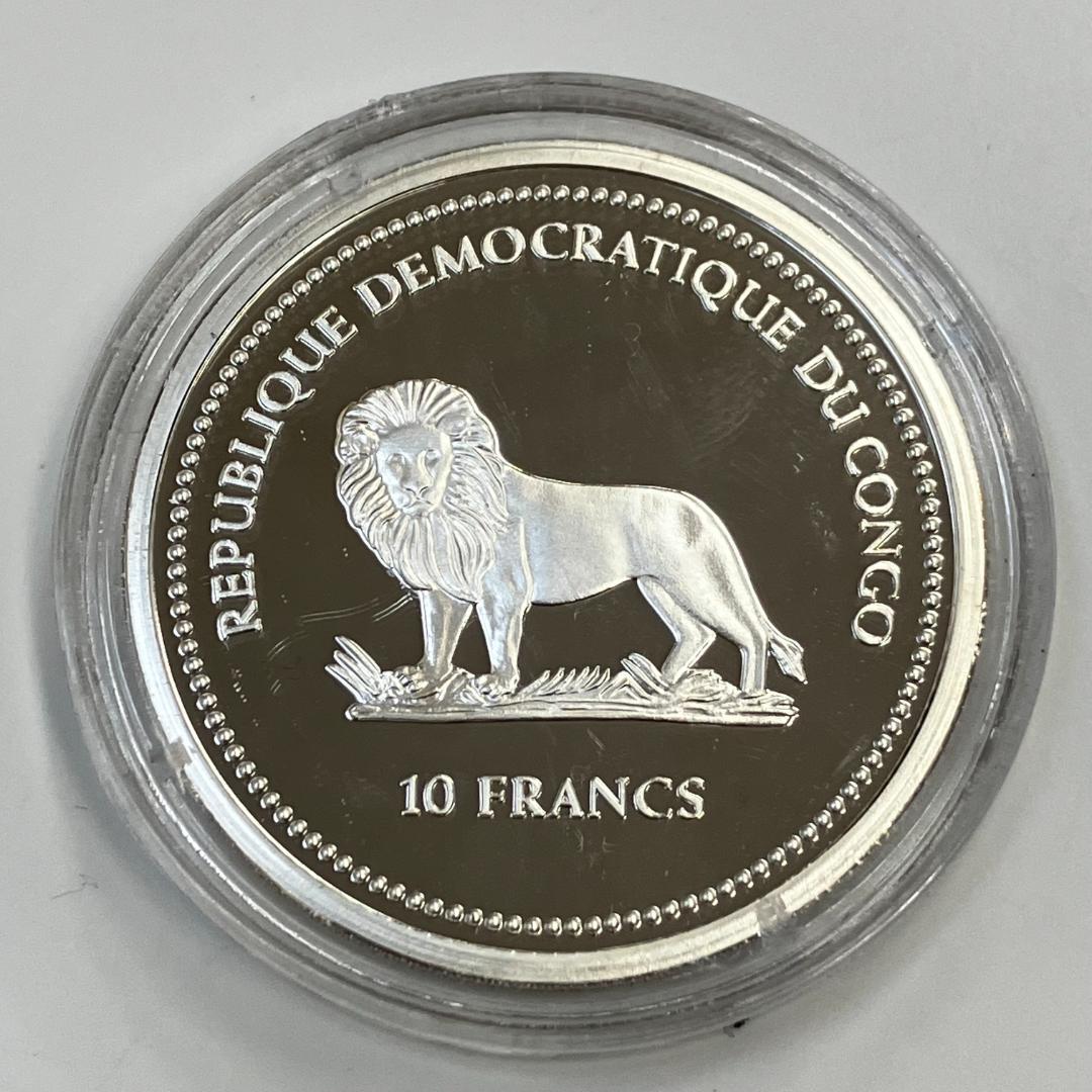 WILDLIFE PROTECTIONシリーズ　コンゴ共和国 フラン 2005年