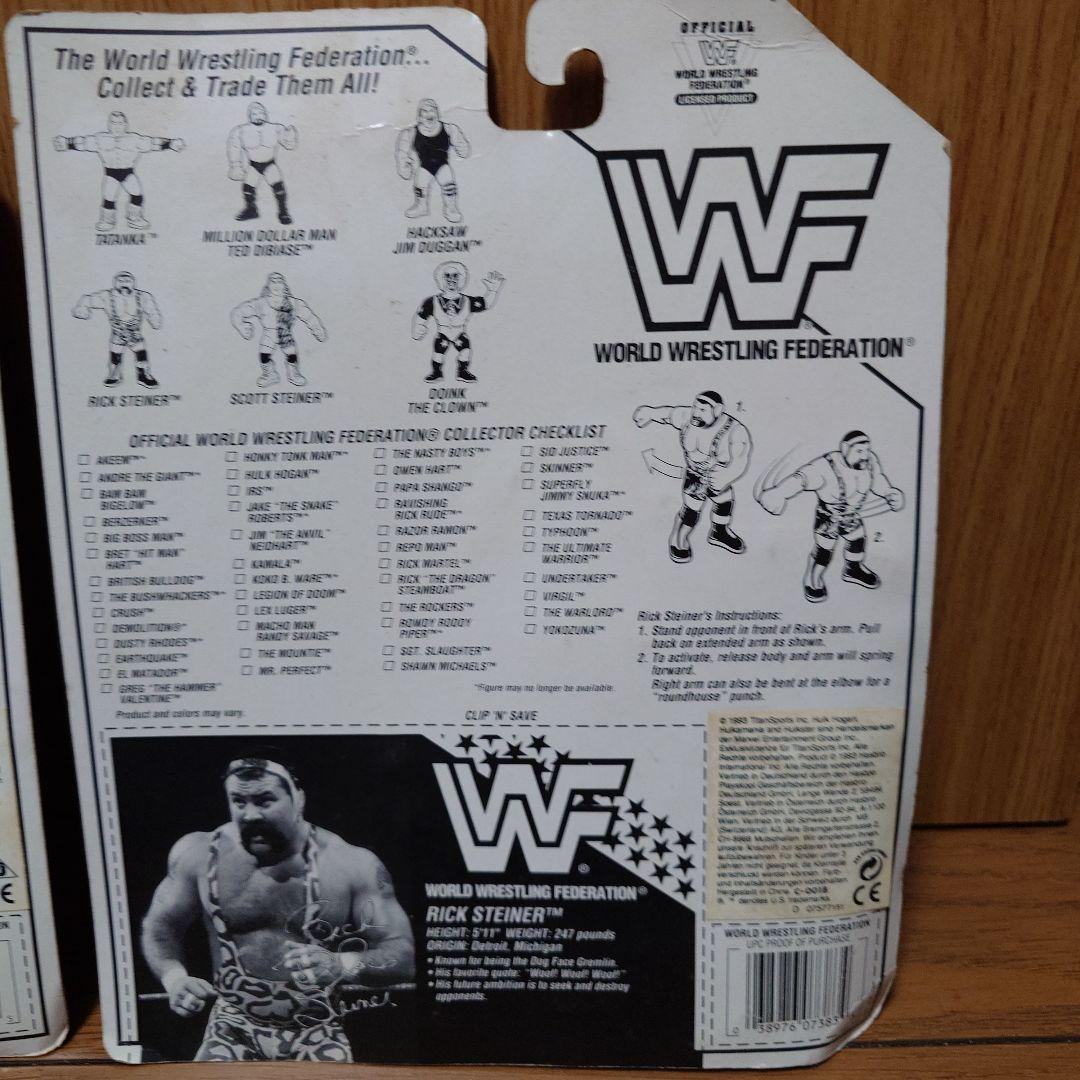 ハズブロ HASBRO WWF WWE　スタイナー・ブラザーズ　フィギュア