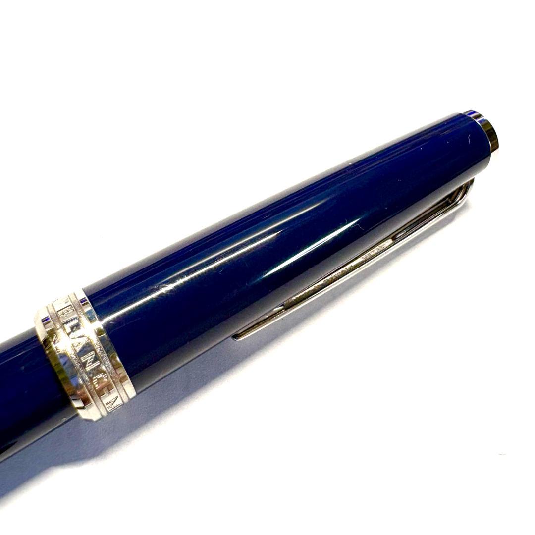 314.モンブラン　PIX　RB　ネイビー/Pt　MB114809　美品　希少品