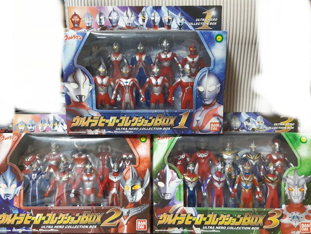 ウルトラヒーローシリーズコレクションBOX1～3　セット