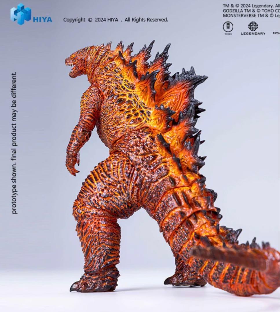 HIYATOYS バーニングゴジラ(2019)バトルVer. 箱無し本体のみ