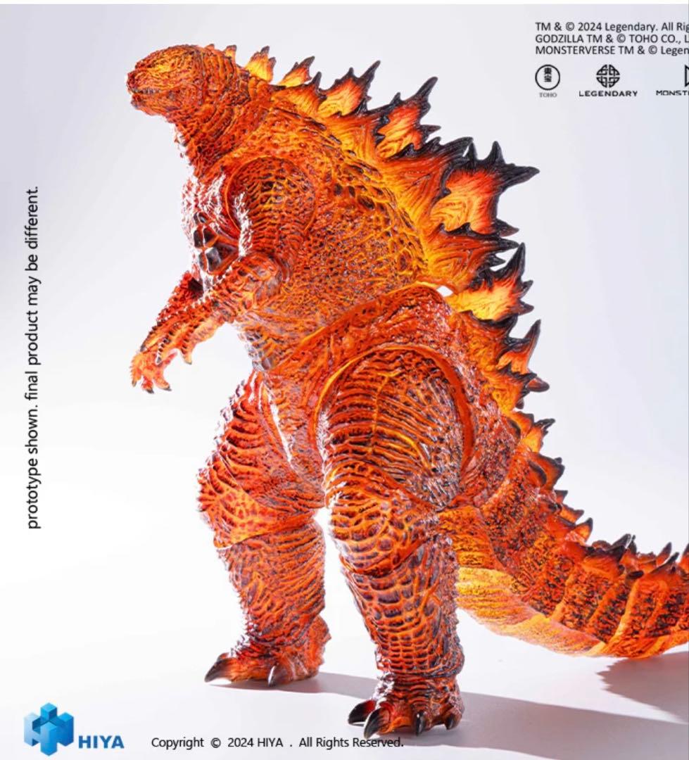 HIYATOYS バーニングゴジラ(2019)バトルVer. 箱無し本体のみ
