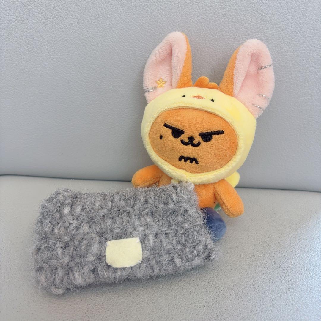 オーダーページ　プルバトゥ　ファンチュン　猫耳ニット帽　ヨンジュン着用