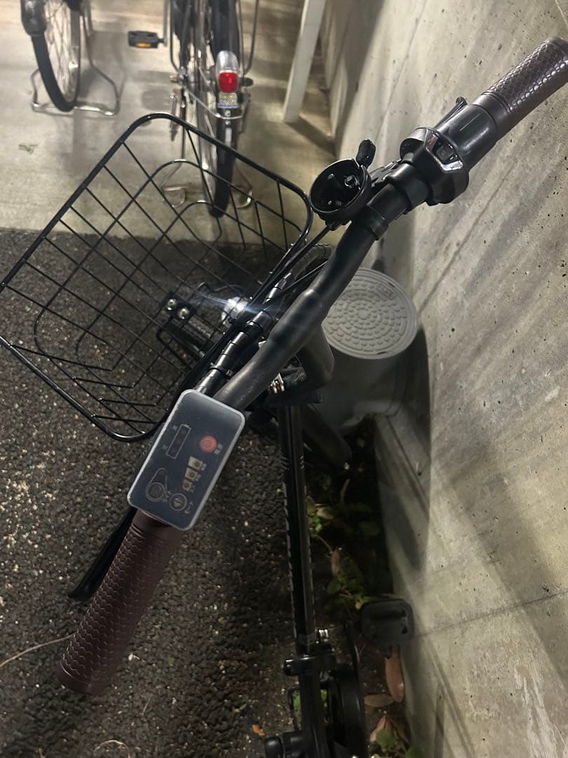 電動アシスト自転車 ブラック Eva plus mini