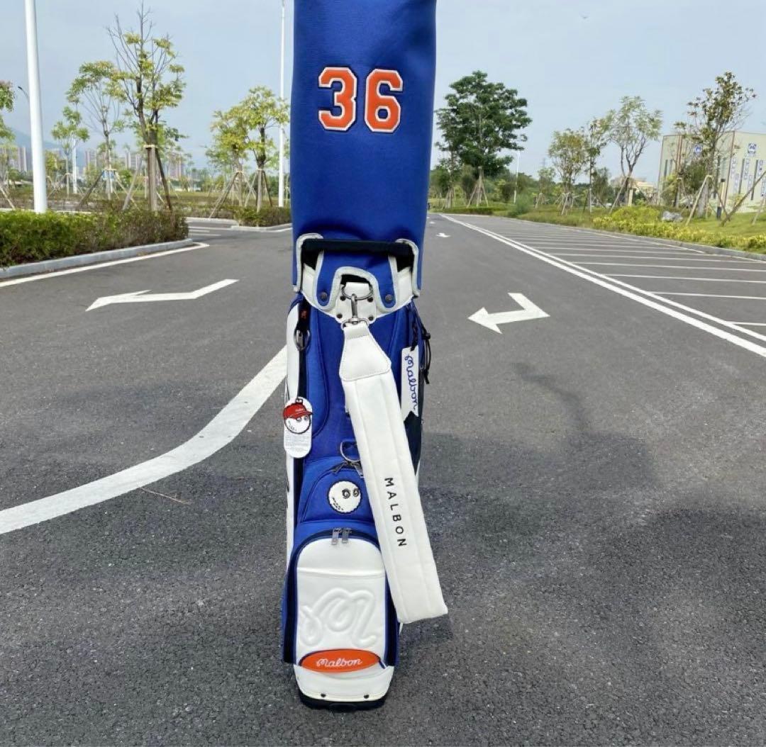 マルボンゴルフ malbon キャディバッグ 新品未使用