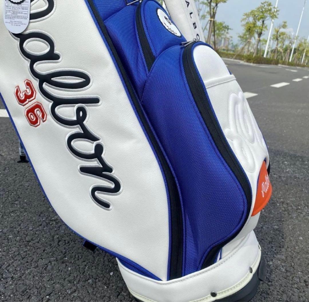 マルボンゴルフ malbon キャディバッグ 新品未使用