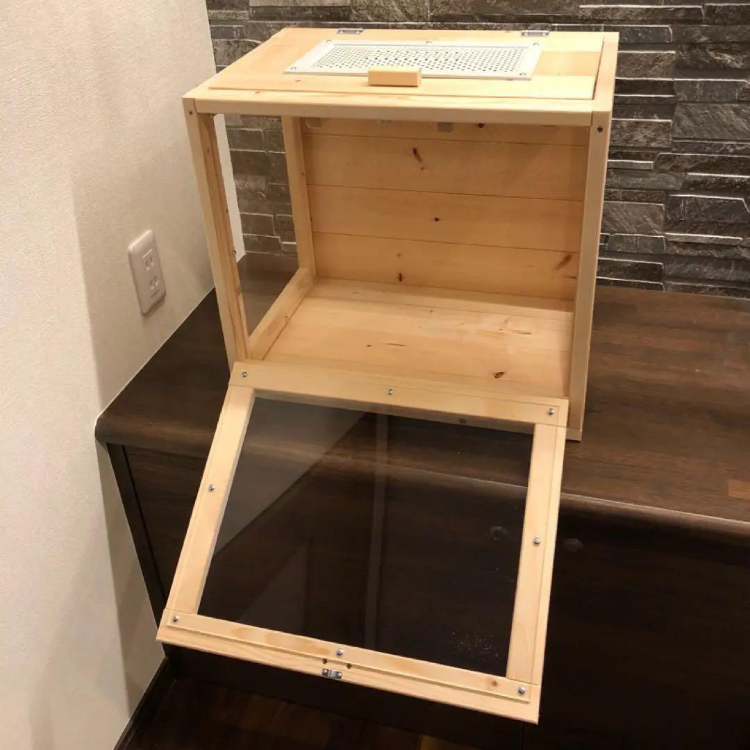 新品 木製 ケージ ハリネズミ ハムスター 小動物 爬虫類 送料込み 飼育用品