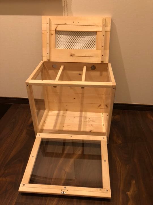 新品 木製 ケージ ハリネズミ ハムスター 小動物 爬虫類 送料込み 飼育用品