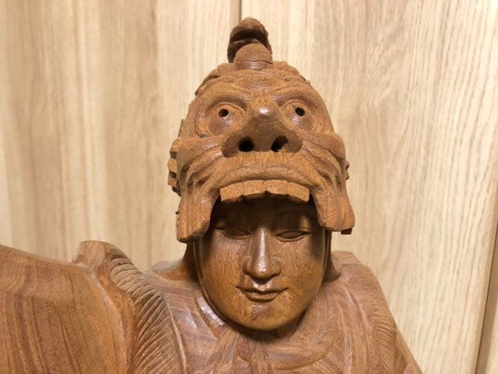 蘭陵王　仏像（木像）仕入れ価格で35万円程！