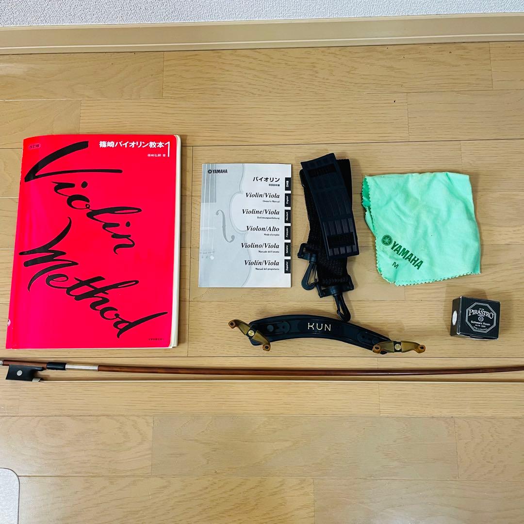 希少　YAMAHA V-10 4/4サイズ 虎杢　バイオリン　ヤマハ　ケース付