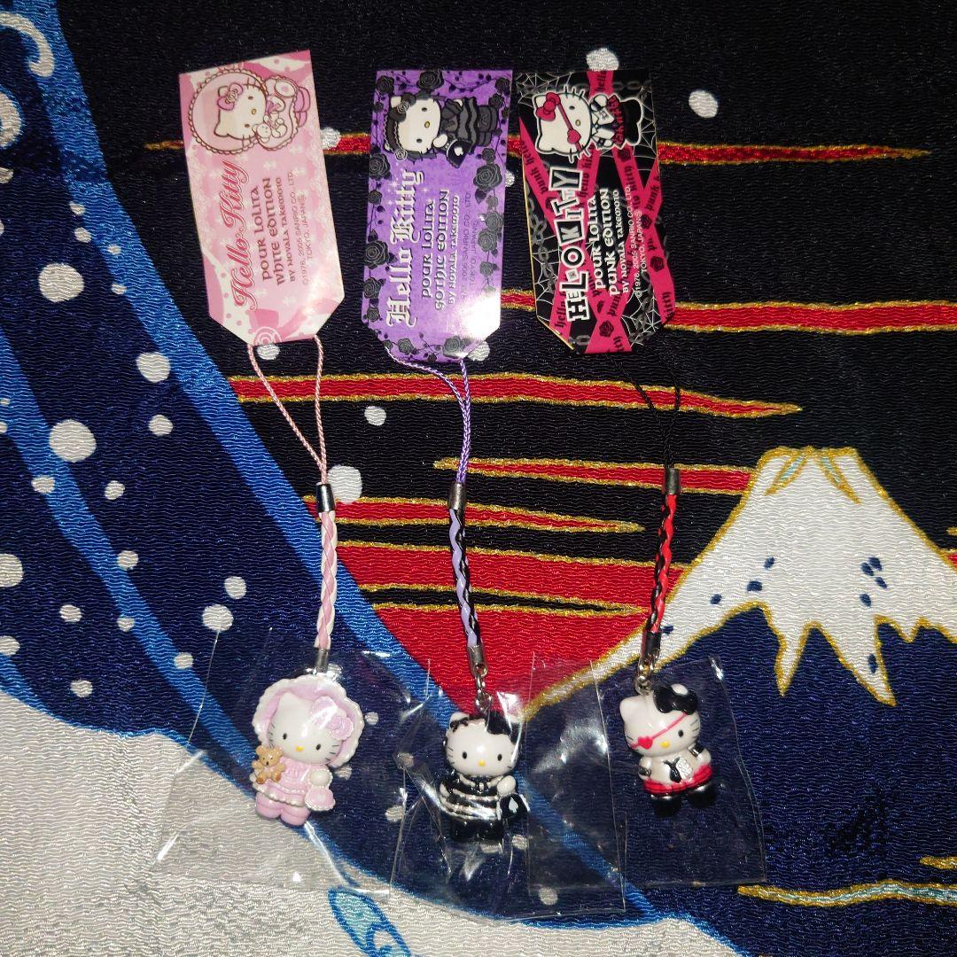 ハローキティ　根付　嶽本野ばら　ロリータ　ゴスロリ パンク　KT根付　2005年
