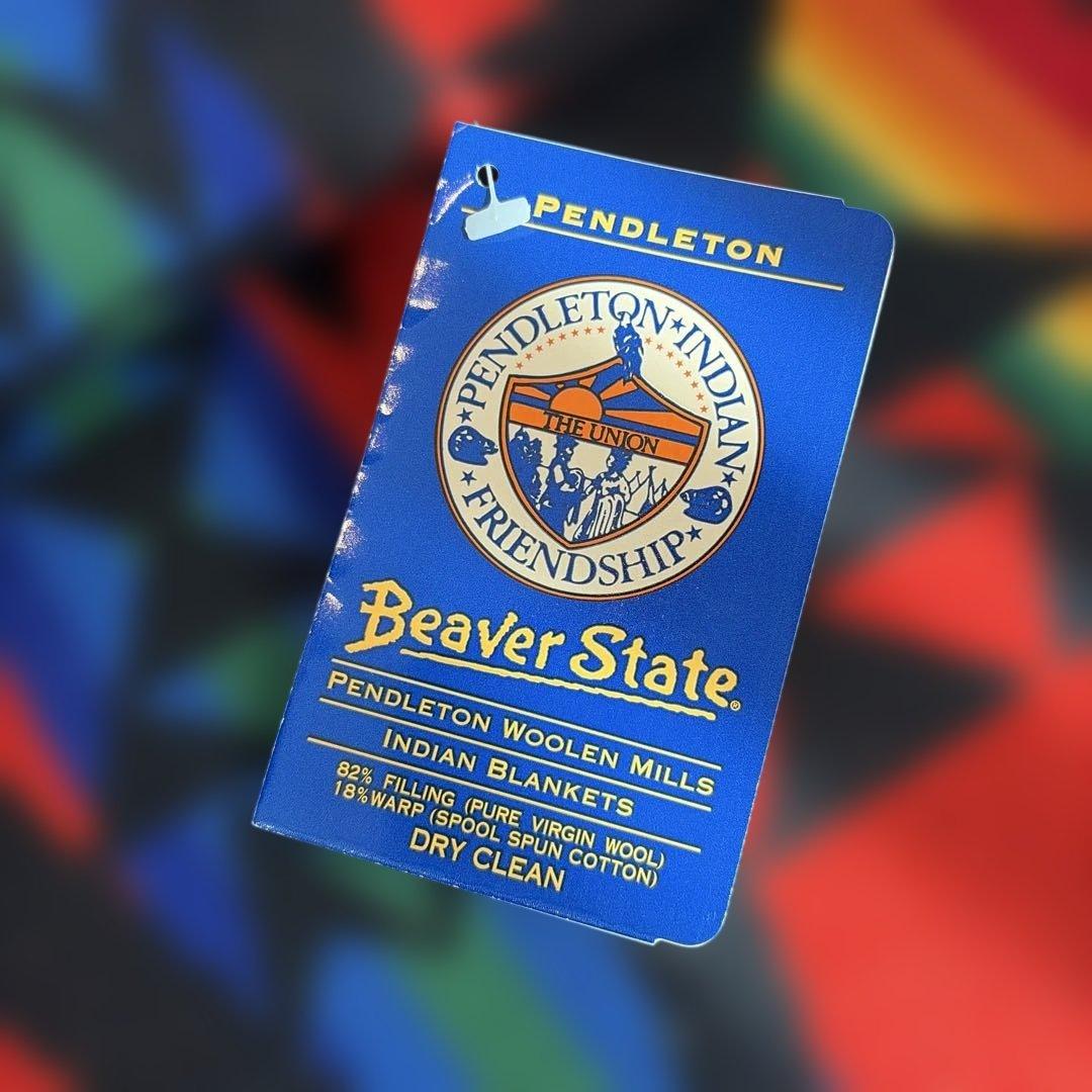 新品未使用　PENDLETON 大判ひざ掛け ブランケット ウール　リバーシブル