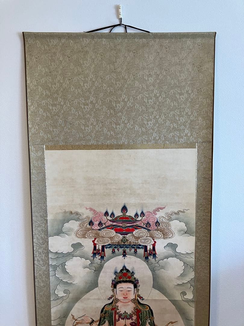 値下げ 中古品 掛軸 日本画 掛け軸