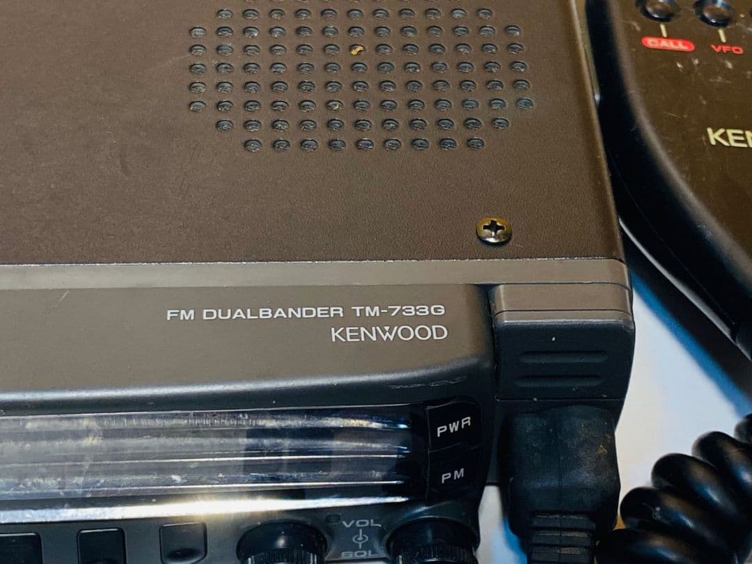 KENWOOD TM-733G FMデュアルバンダーブラック