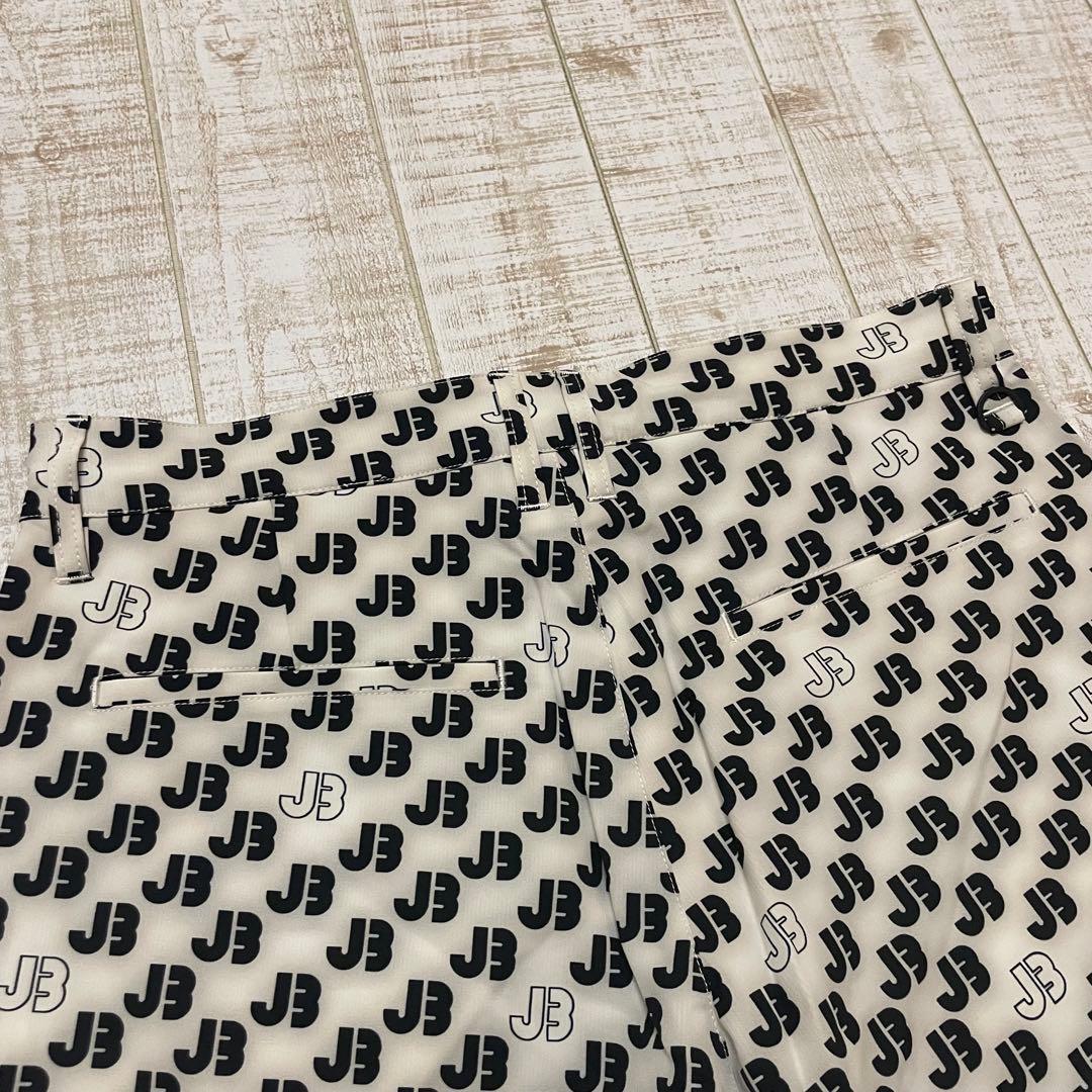 新品 ジャックバニー ロングパンツ JBロゴ ホワイト Lサイズ （5）