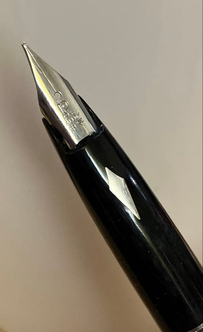 PLATINUM プラチナム 万年筆 銀製 ALLOY Pt　中字