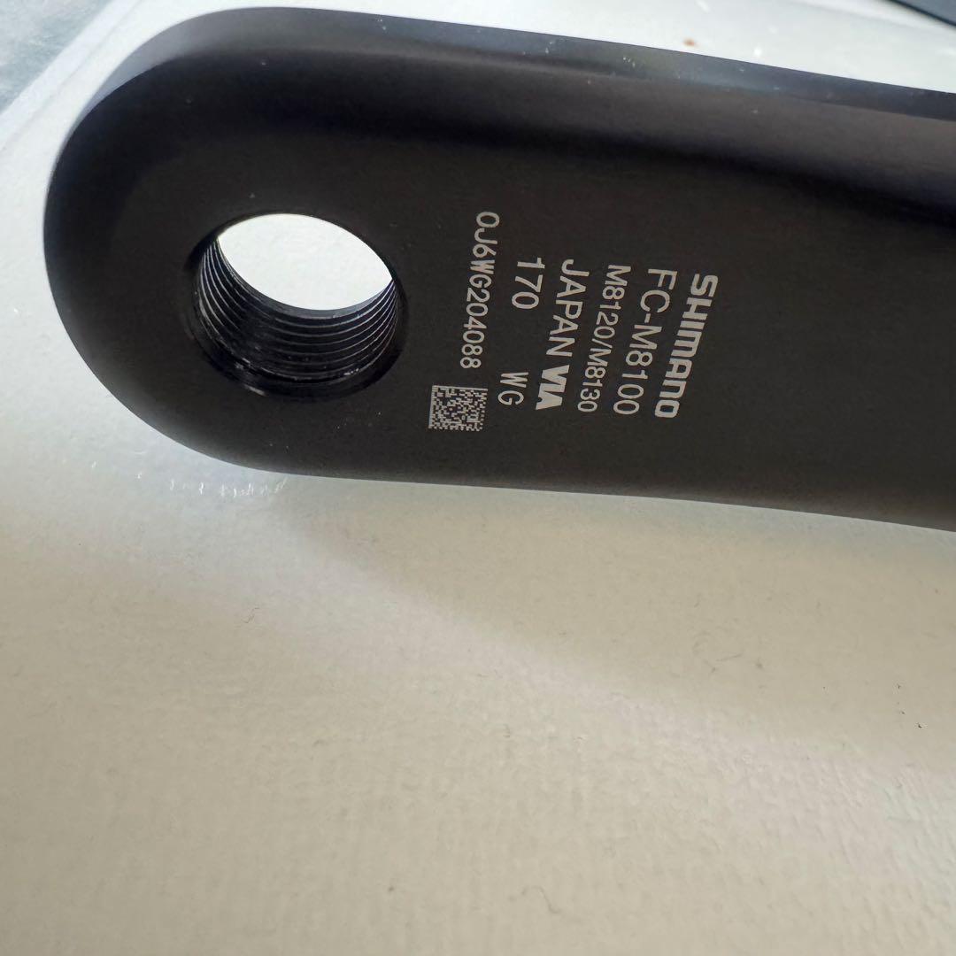 SHIMANO DEORE XT FC-M8100 クランクセット 170mm