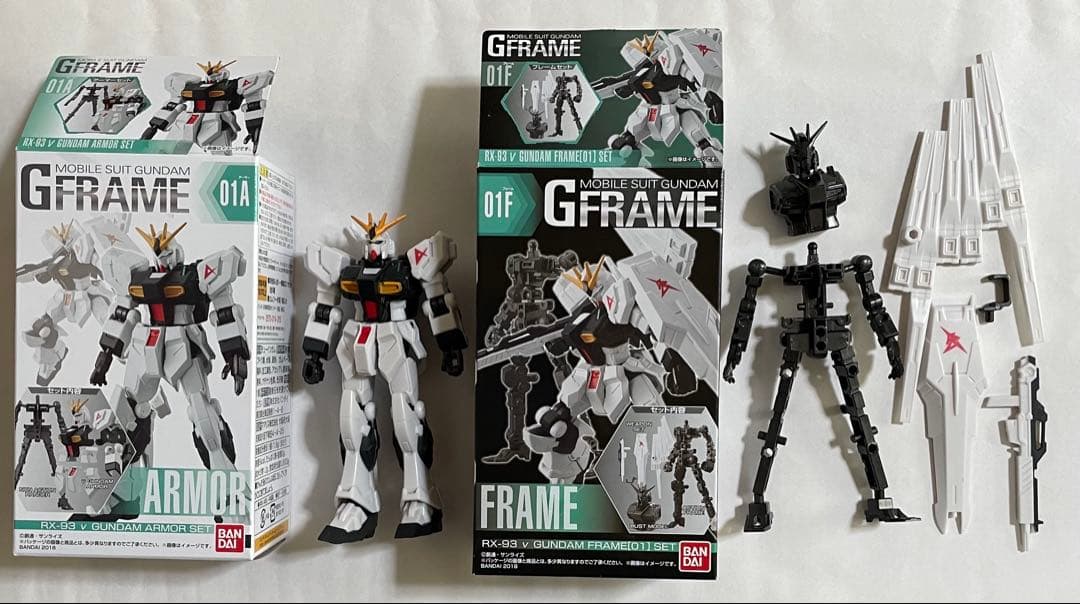 Gフレーム03 RX-78-2ガンダム他全6体(アーマー&フレームセット)