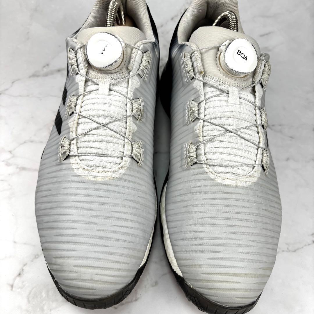 【美品】adidas コードカオス ボア ロウ ゴルフ シューズ 26.5