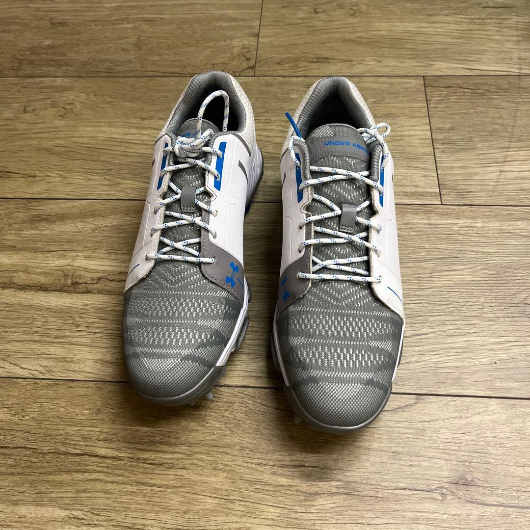 Under Armour ゴルフシューズ ホワイト/グレー/ブルー