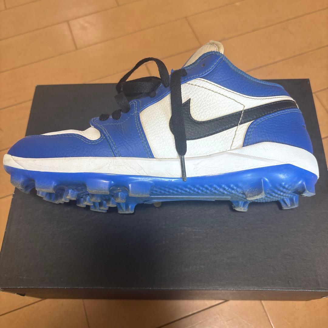 NIKE ジョーダン 1 野球　スパイク　ロー　　26cm ゲームロイヤル
