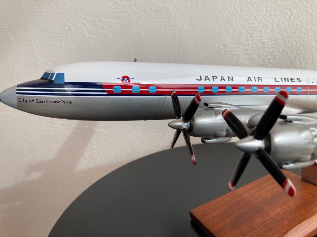 【超レア】WING CLUB JAL DC-7C 1/72デスクトップモデル