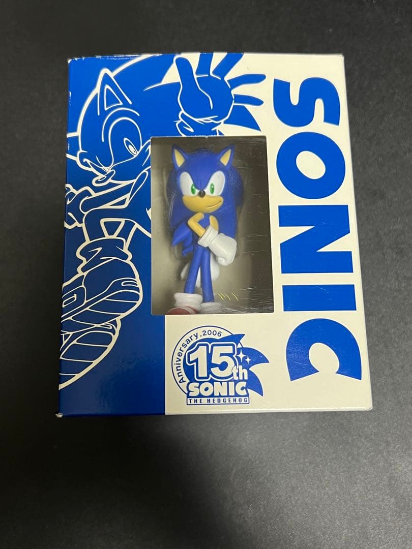 セガ　ソニック　15周年フィギュア　開封済み