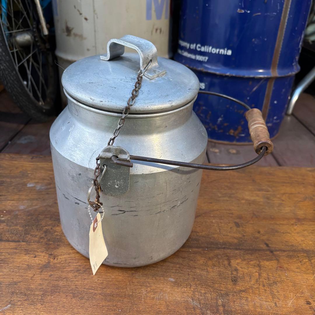 アンティーク雑貨 USA VINTAGE 1940s US NAVY Milk Pot