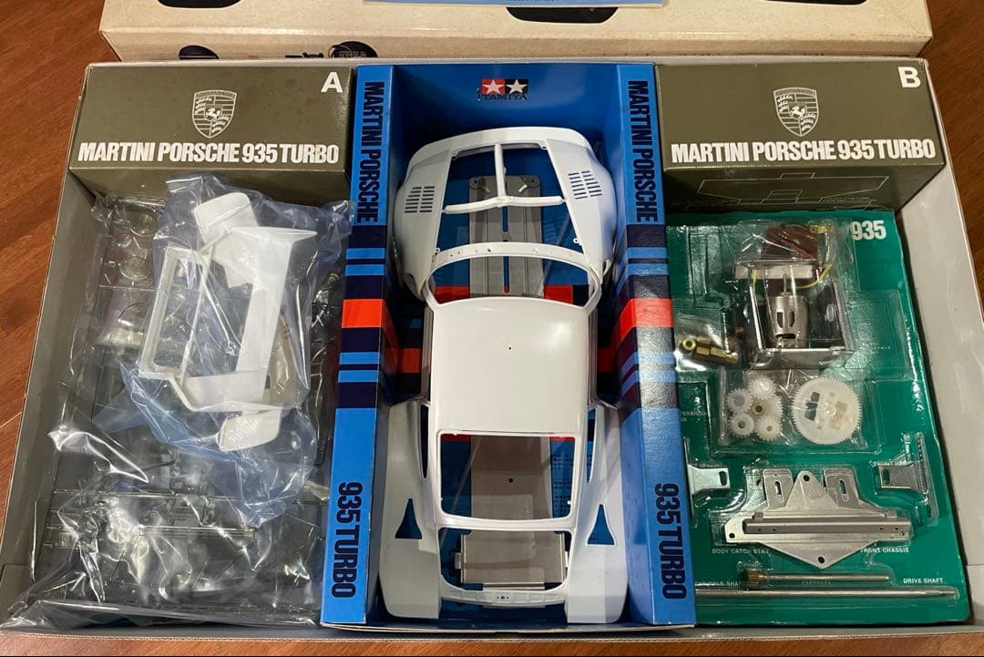 当時物　タミヤ 1/12RCマルティーニ　ポルシェ935ターボ