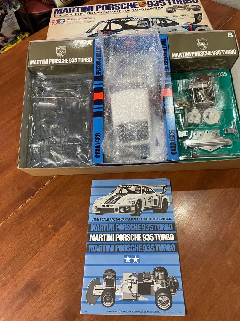 当時物　タミヤ 1/12RCマルティーニ　ポルシェ935ターボ