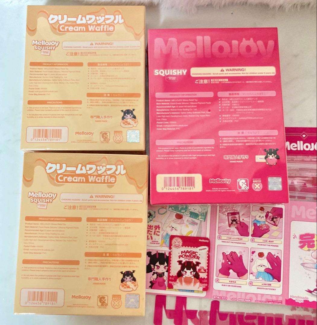 mellojoy 焼き餅&ワッフル スクイーズ メロジョイ