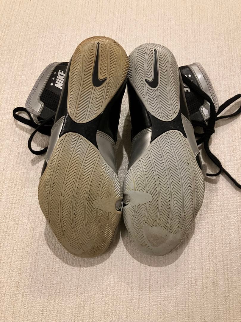 NIKE ハイパーKO ボクシングシューズ ブラック/シルバー 27.5㎝