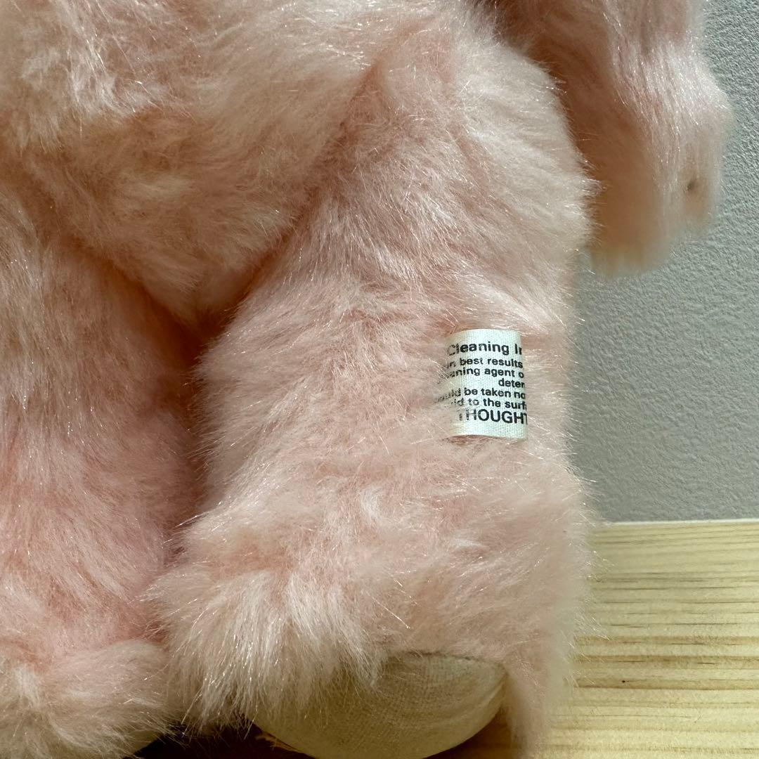 ヴィンテージ チーキー ピンク ナイロン メリーソート アンティーク テディベア